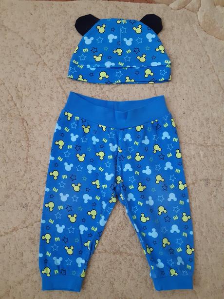 Súpravička tepláky a čiapka, disney,80