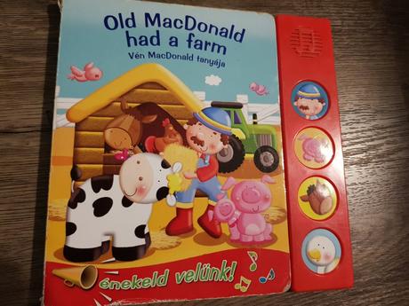 Knizka so zvukmi madarsko-anglicky,