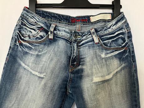 Dámske modré y2k low waist rifle vintage, l