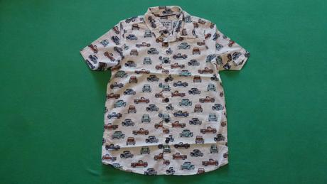 Košeľa kr autá, palomino,134