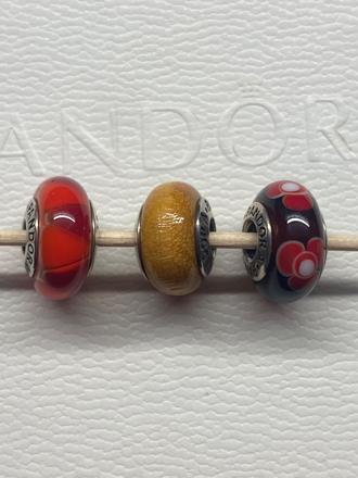 Pandora murano koralky, pandora