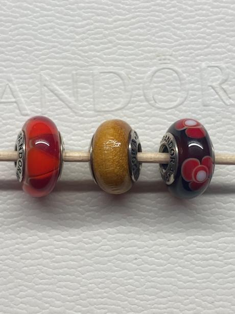 Pandora murano koralky, pandora