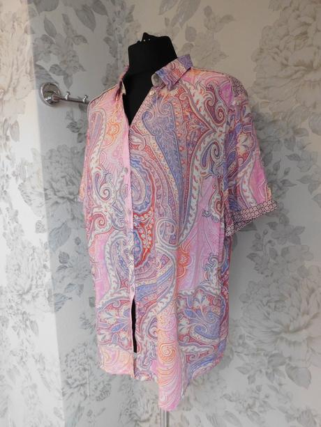 Kvalitna košelova vzdušna bluzka, 44