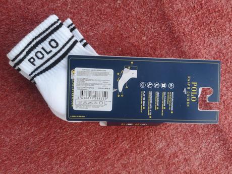 Ralph lauren ponožky 3 páry 36-42, ralph lauren,36 - 42