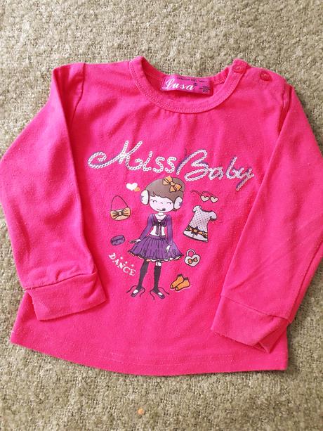 Tričko s dievčatkom zn. lusa - č. 80, lusa,80