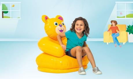 Kreslo nafukovacie zvieratko 65x64x74cm, 