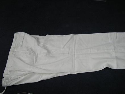 Biele letné nohavice, 44