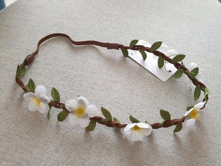 Elastická čelenka s kvietkami, lindex