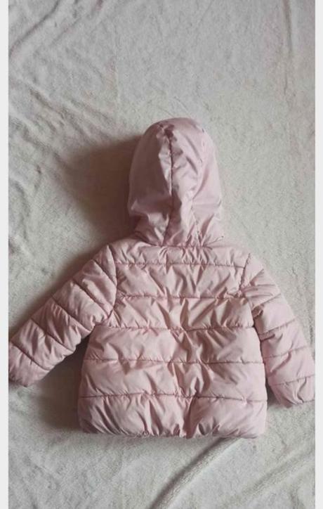 Zimná bunda 3-4 bledoružová, f&f,104