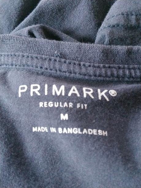 Pánske tmavo modré tričko, primark, primark,m
