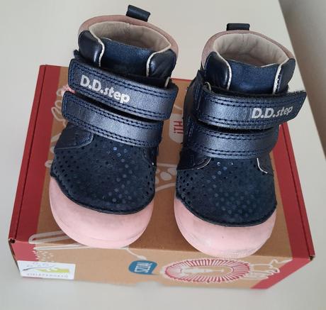 Detské poltopánky pre dievčatko, d.d.step veľ.20, d.d.step,20