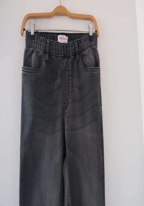 Šedé džínsové legíny, 40