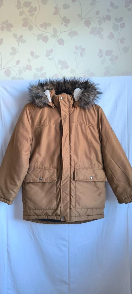 Horčicová zimná bunda, name it,152
