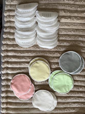 Bambusové vlozky do podprsenky, 