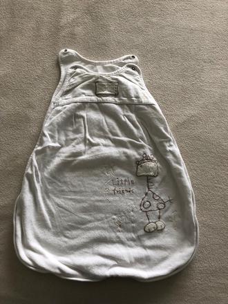 Kremovy spaci vak pre babatko 3-6 mesiacov, matalan