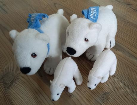 Rodinka plysovych ladovych medvedov, 
