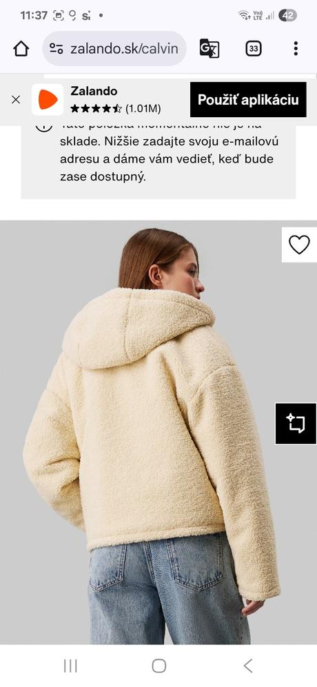 Calvin klein bunda, calvin klein,xs