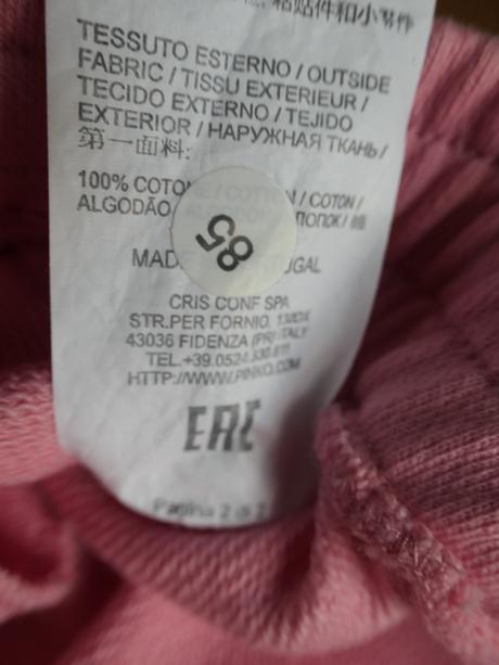 Pinko luxusne damske peckove teplaky m, pinko,m