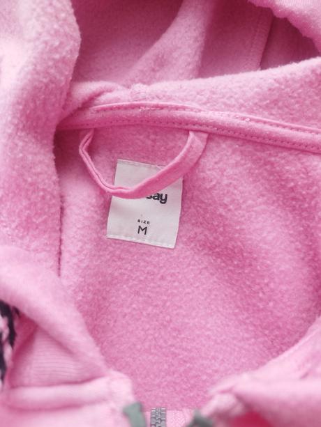 Ružová mikina veľ. m, sinsay,m