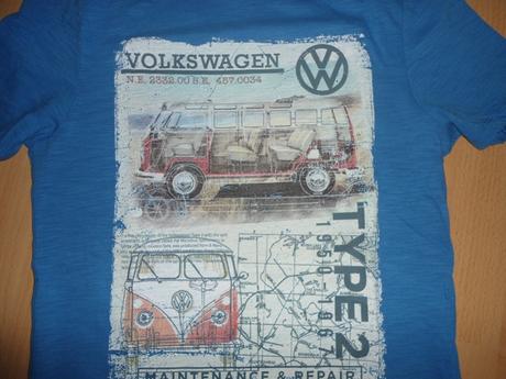Panske modre tricko volkswagen, s