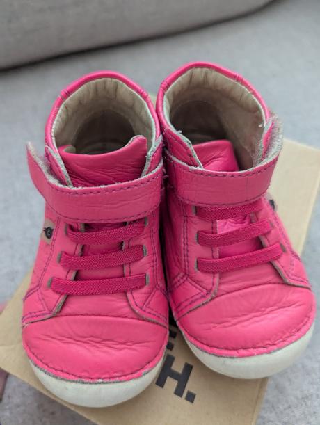 Topánky zn. old soles, pave cheer, neon pink, 22
