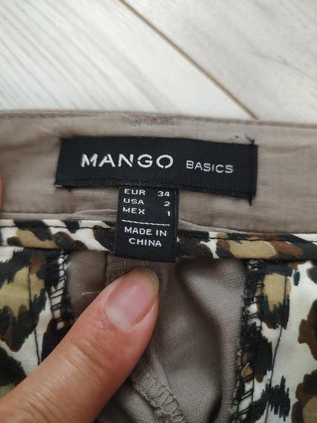 Nohavice, mango,34