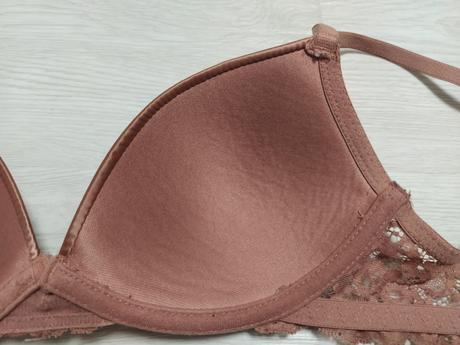 Hnedá pohodlná podprsenka., new yorker,75b