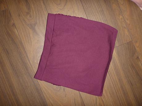 Dámska elegantná bordová sukňa amisu, amisu,m