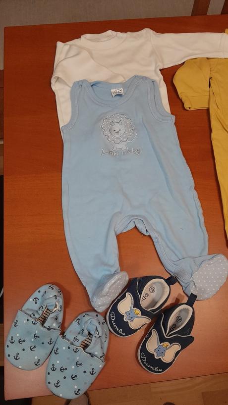 Novorodenecky balík oblečenia, 50–62