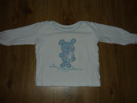 Tričko s dlhým rukávom-68, nutmeg,68