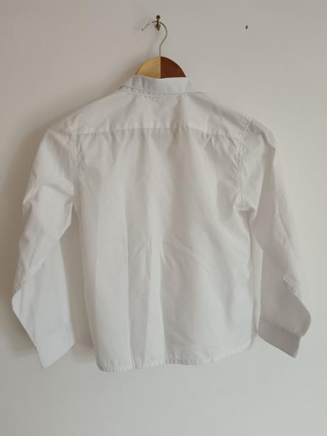 Košeľa biela 10-11 rokov, 140