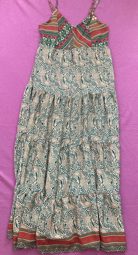 Dlhé letné šaty india town, l