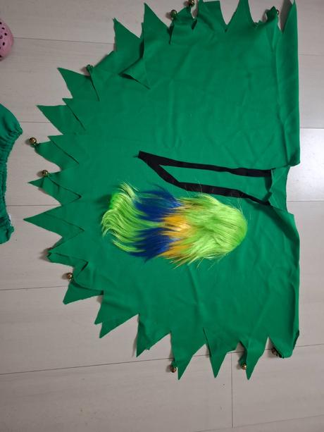 Maska na detský karneval  šašo  6-10 r, 