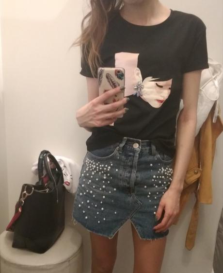 Tričko s aplikáciami, orsay,xs