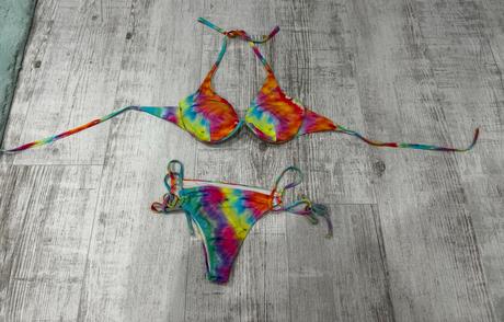 Dámske plavky farebné, calzedonia,s