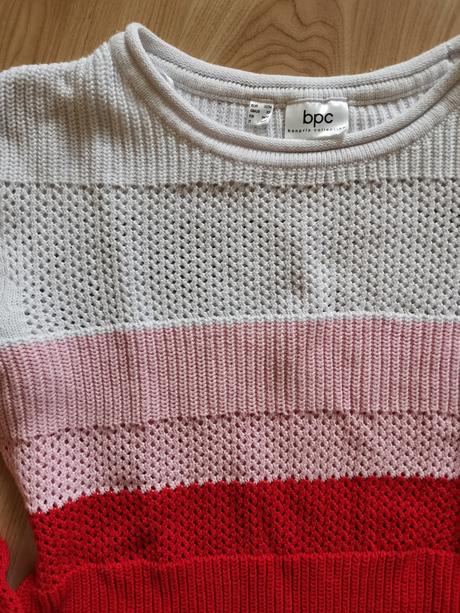 Trojfarebný pulóvrik, bonprix,s