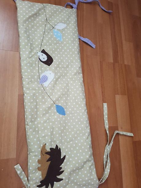 Mantinel do postielky, šírka (cm): 60,dĺžka (cm): 40