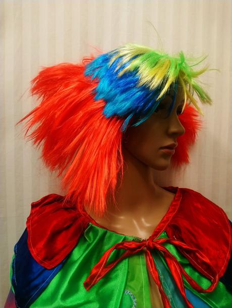 3 dielny kostým harlekýnka-šašo, l-xl,