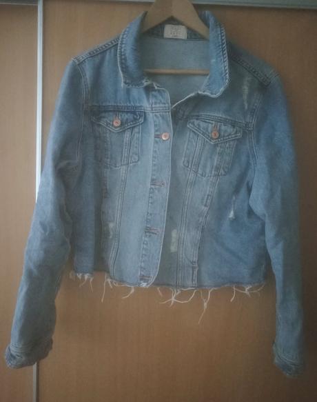 Riflová bunda, f&f,46