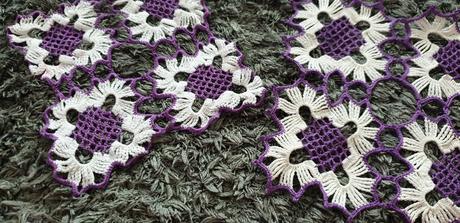 Dekoračné hačkované dečky, 