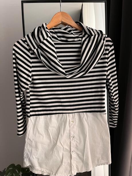 Predĺžená košeľa, s