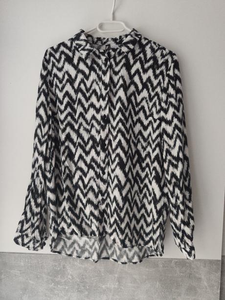 Blúzka košeľa, h&m,s