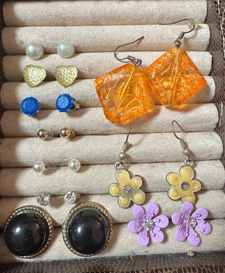 Náušnice 10 párov, 