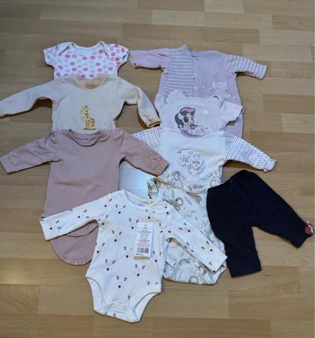 Veľký balík oblečenia pre dievčatko 105ks 56-74, 50–62