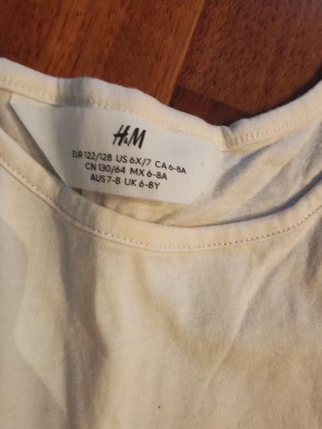 Šaty s tylovou sukňou, h&m,128