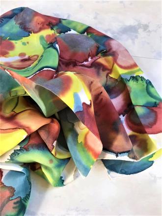 Zaujímavá šatka na krk, xl