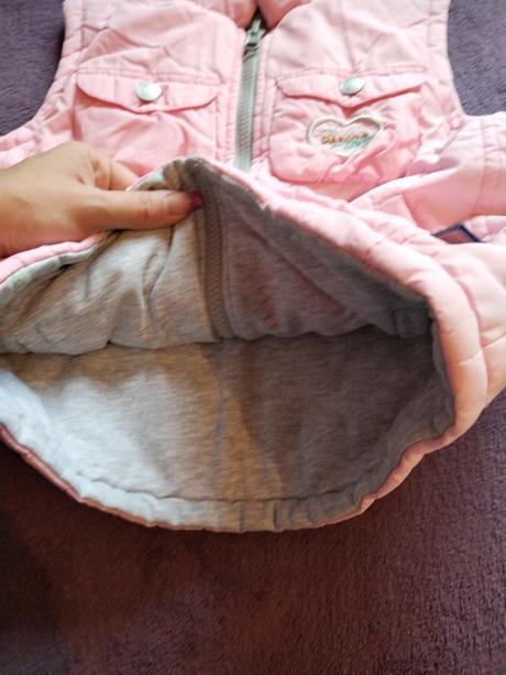 Obojstranná vesta cca 3.r, 98