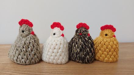 Veľkonočné háčkované sliepočky, 