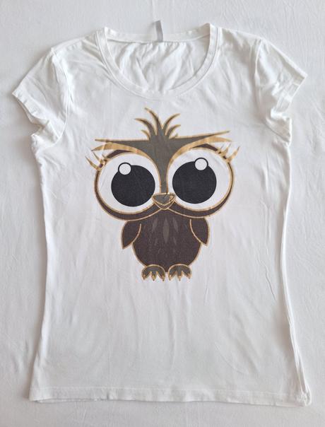 Tričko so sovou, fishbone,xl