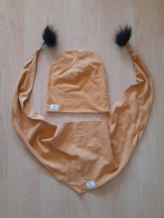 Prechodná ciapka a šatka, 134